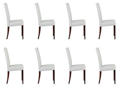 8x Chairs Chair Upholstery Design Lounge Club Seat Lehn Suite Armchair new